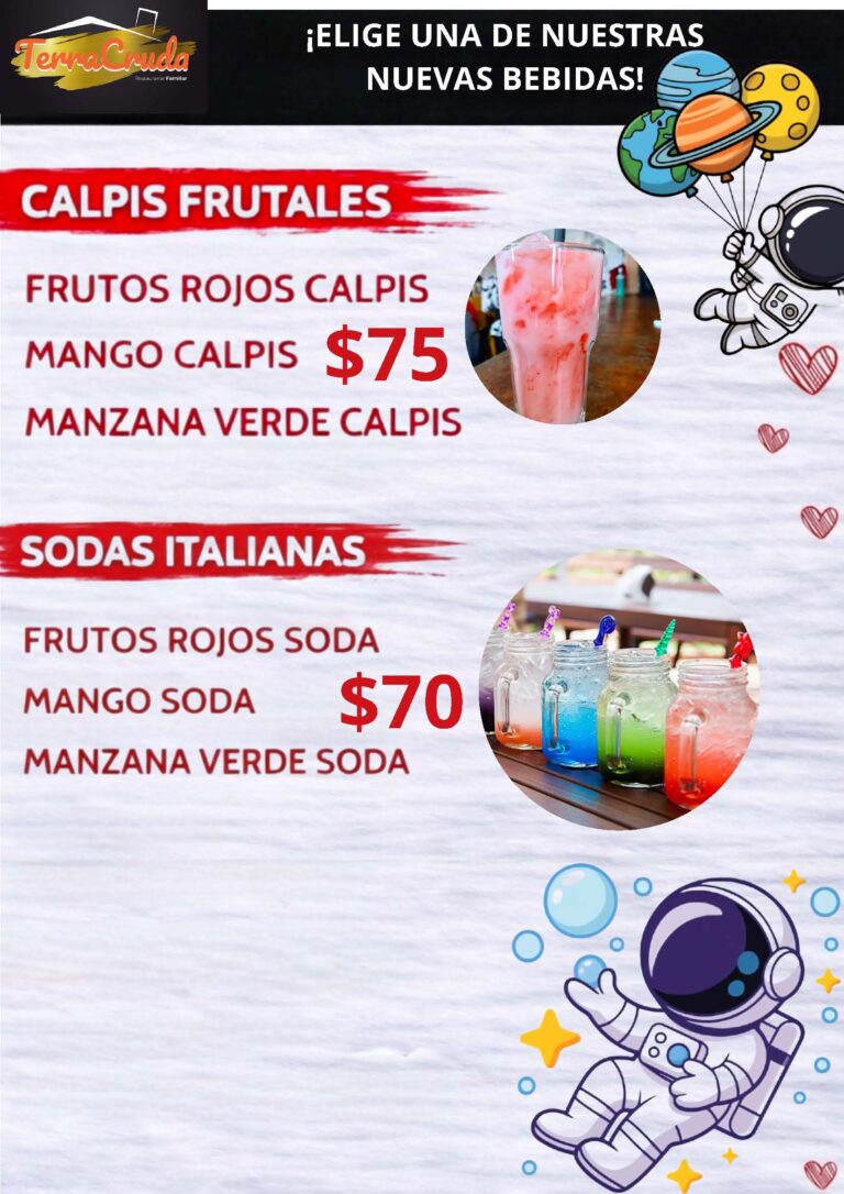 Menú terra sushi 2